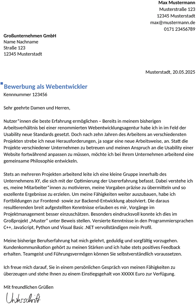 bewerbungsvorlage-webentwickler-berufserfahren