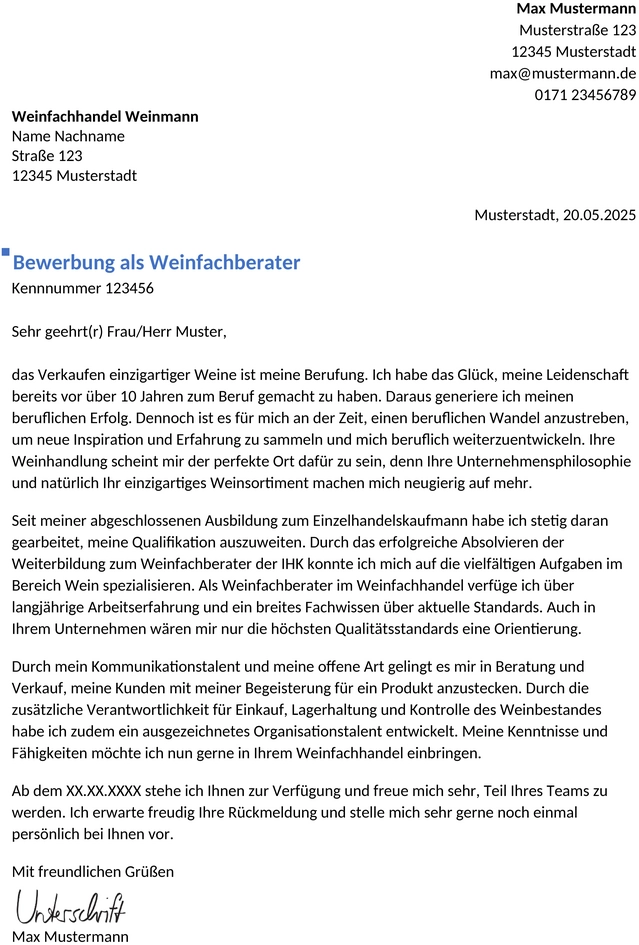 bewerbungsvorlage-weinfachberater-berufserfahren