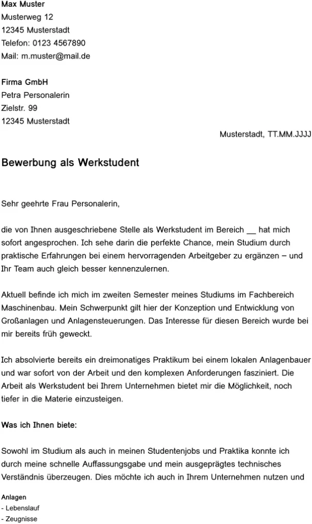 bewerbungsvorlage-werkstudenten-maschinenbau-word