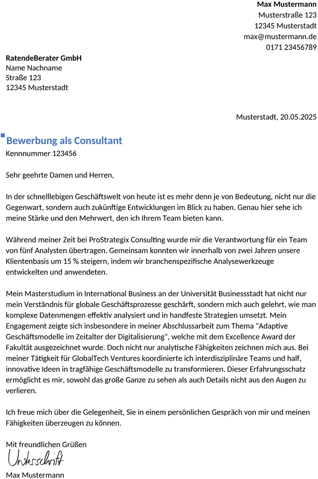 bewerbungsvorlagen-consultant-berufserfahren