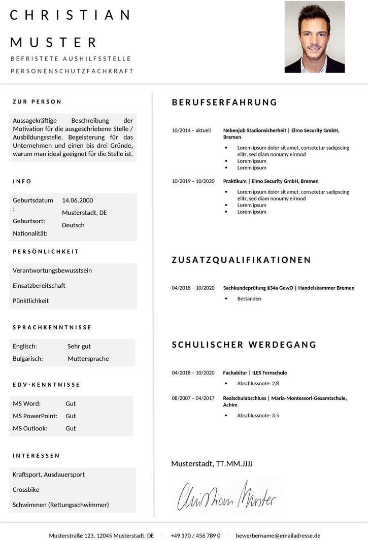 bewerbungsvorlagen-lebenslauf-set-professionell