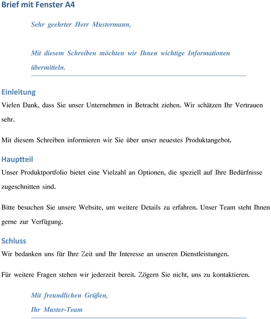 brief-mit-fenster-im-a4-format