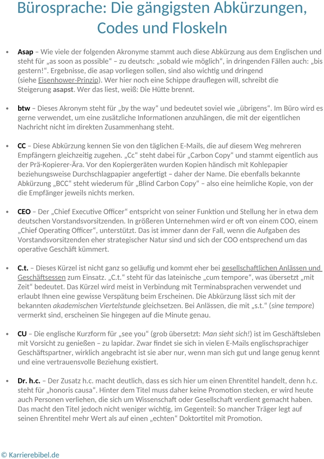 buerosprache-abkuerzungen-codes-floskeln