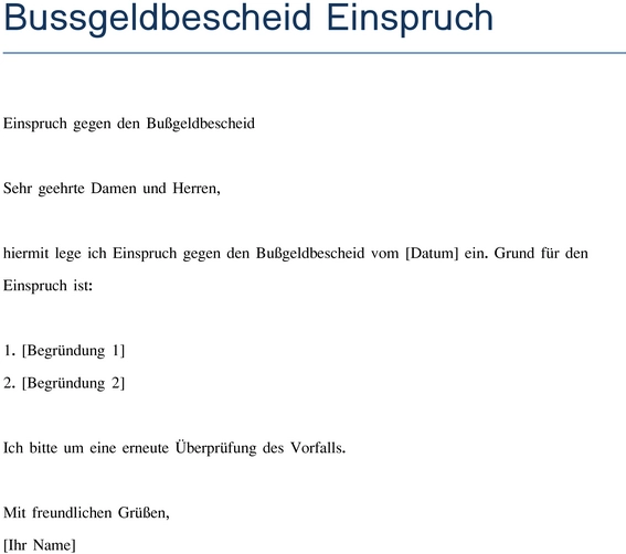 bussgeldbescheid-einspruch-vorlage-fuer-privatpersonen