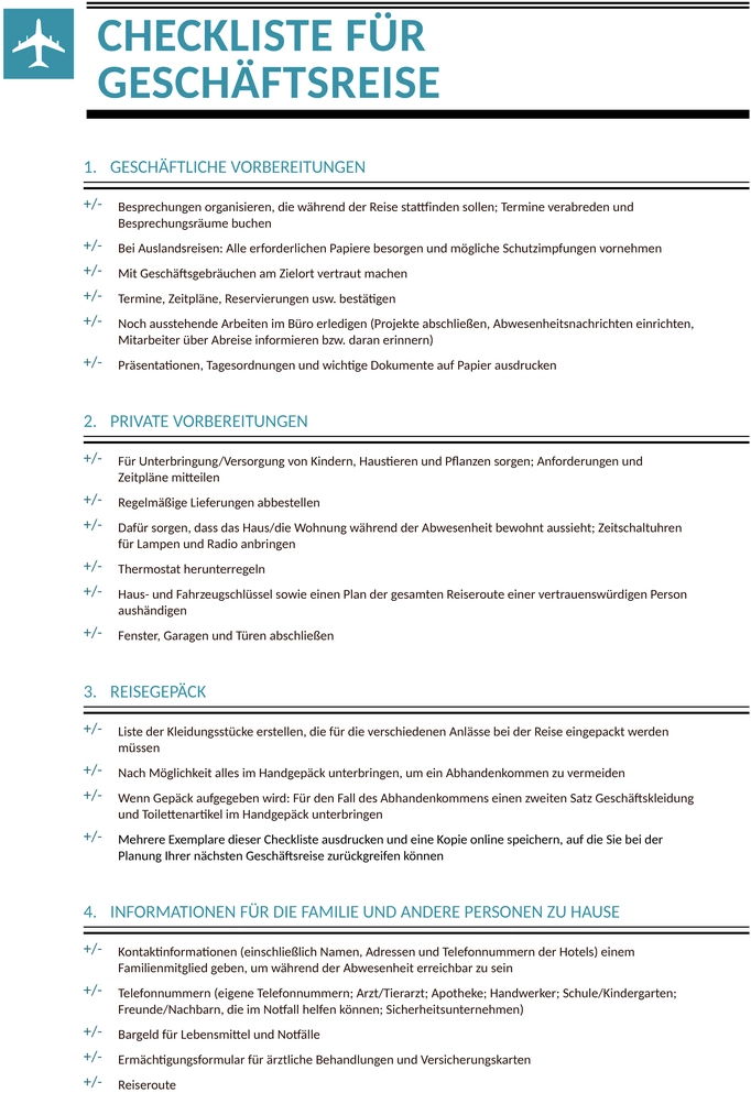 checkliste-geschaeftsreise