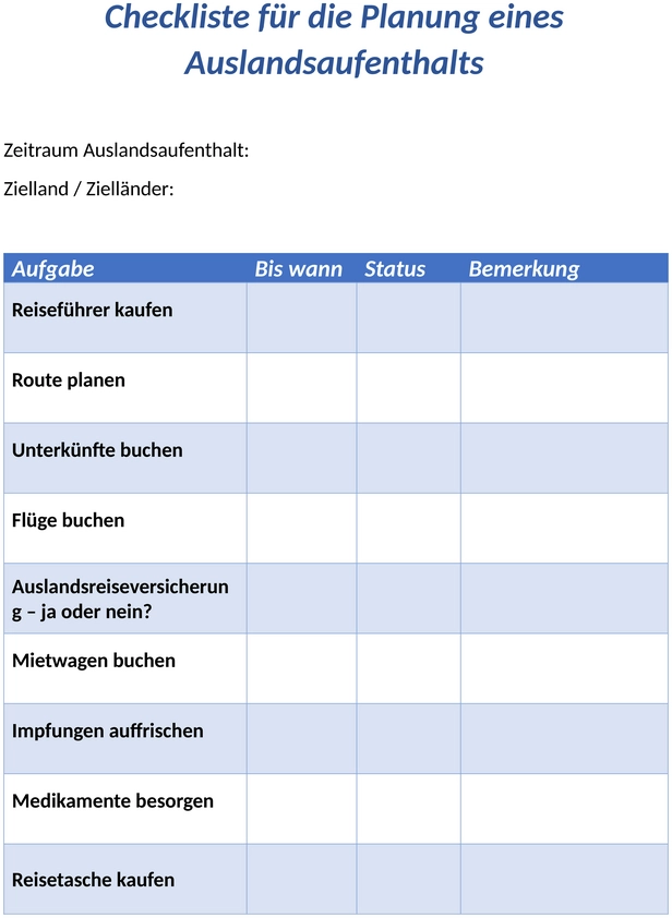 checkliste-muster