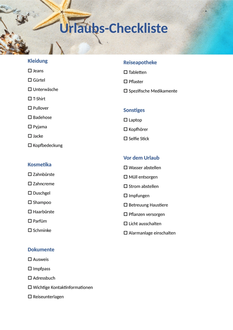 checkliste-vorlage