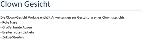 clown-gesicht