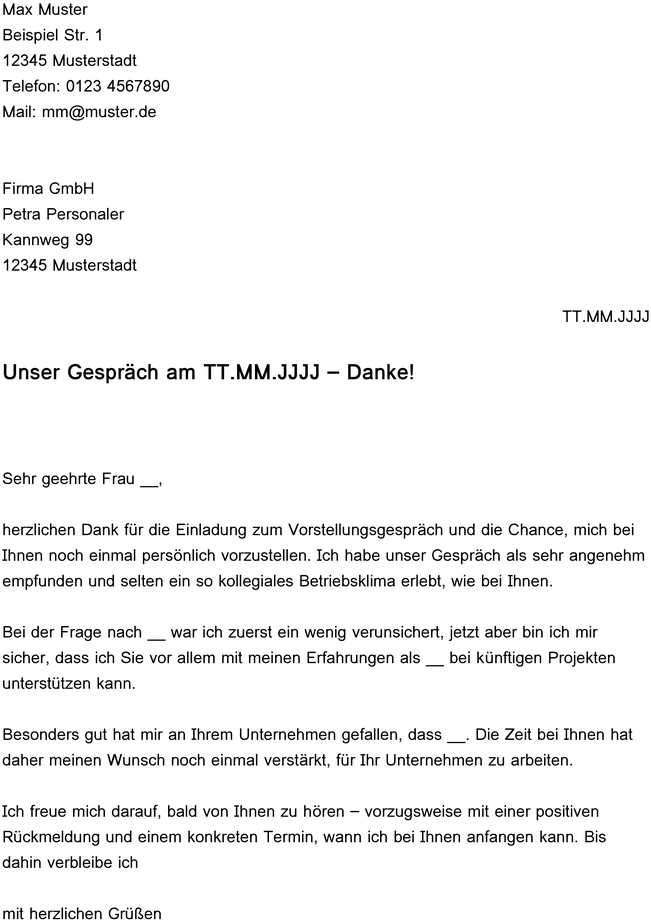 dankesschreiben-vorlage-fuer-vorstellungsgespraeche