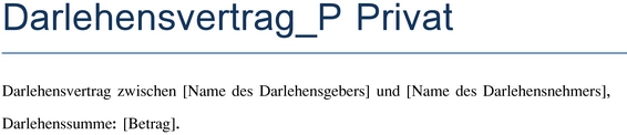 darlehensvertrag-privat-finanzen-vertraege