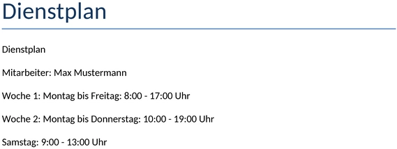dienstplan-word-vorlage