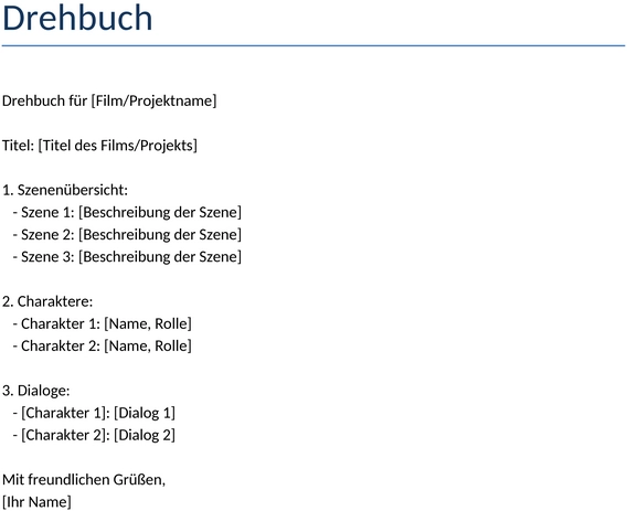 drehbuch-vorlage