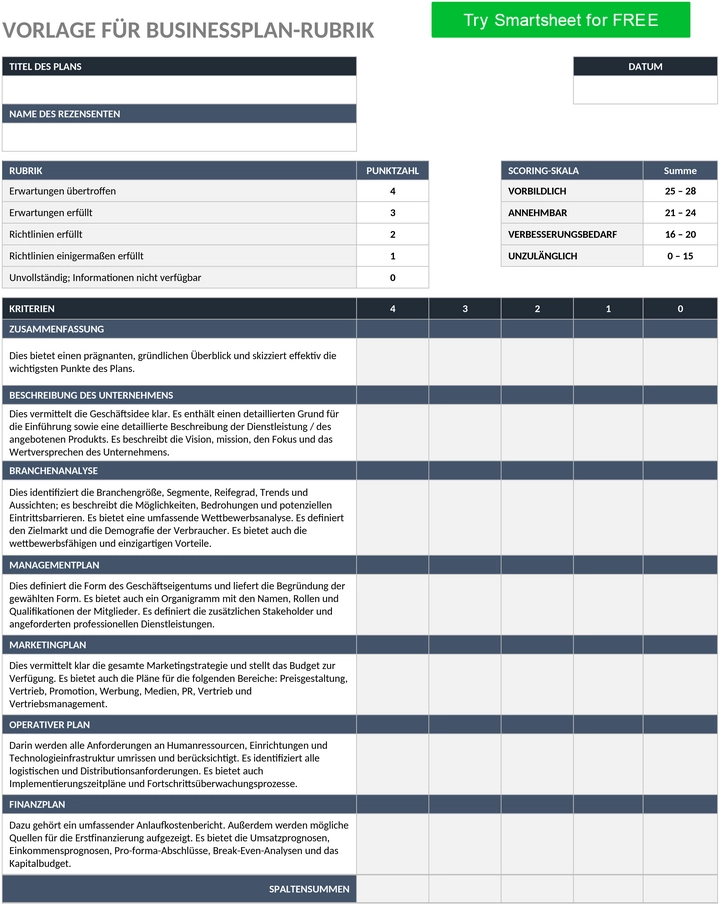 einfache-geschaeftsplan-vorlage-word