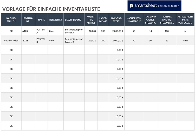 einfache-inventarliste-word