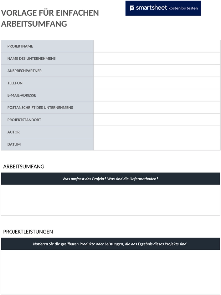 einfacher-arbeitsumfang-vorlage-word