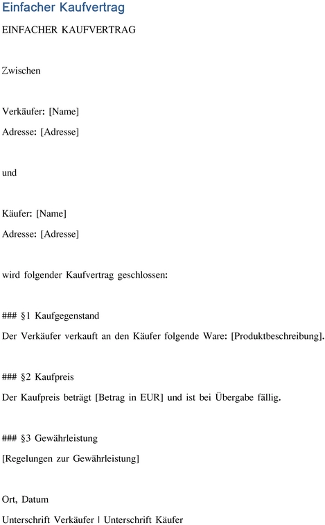 einfacher-kaufvertrag-vorlage-fuer-rechtliche-absicherung