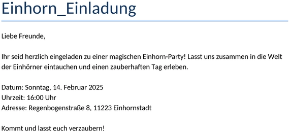 einhorn-einladung