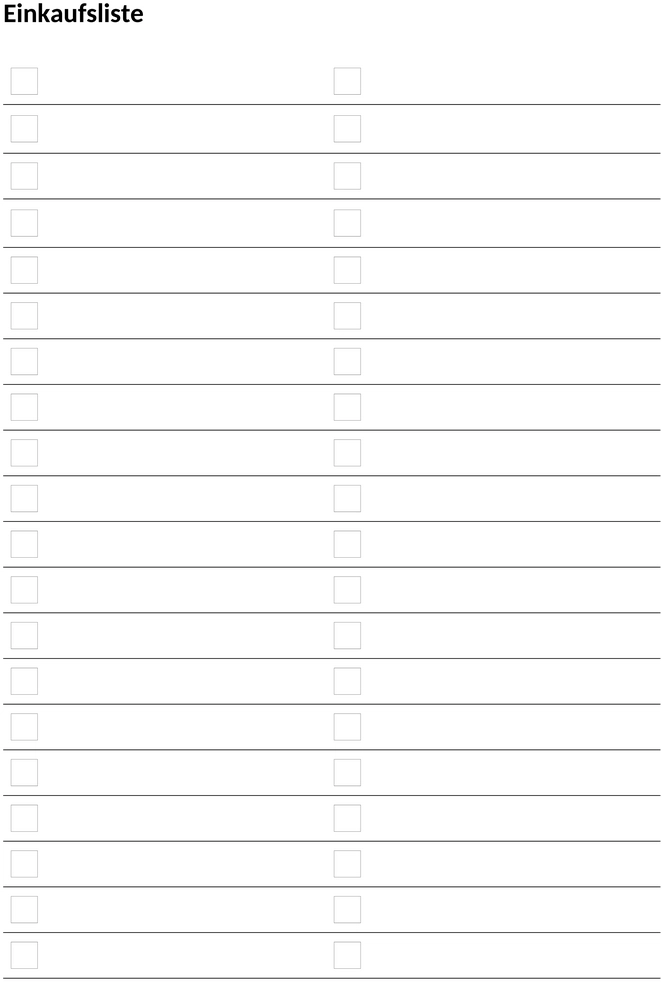 einkaufsliste-vorlage-leer