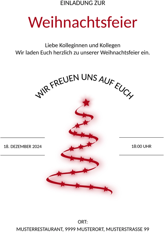 einladung-weihnachtsfeier-rot-vorlage