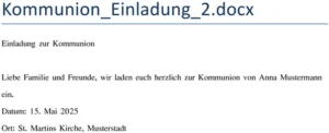 einladung-zur-kommunion-mit-herzlicher-botschaft