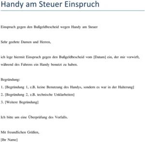einspruch-bussgeldbescheid-handy-am-steuer
