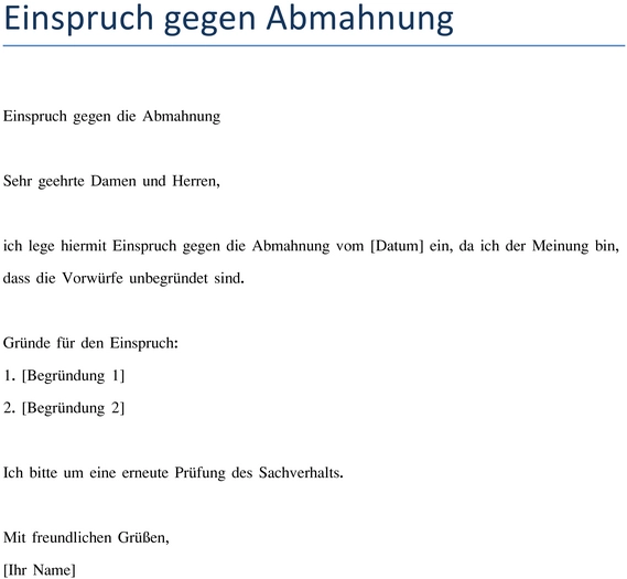 einspruch-gegen-abmahnung-vorlage-erstellen-unterlagen-gestalten