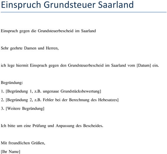 einspruch-gegen-grundsteuerbescheid-saarland