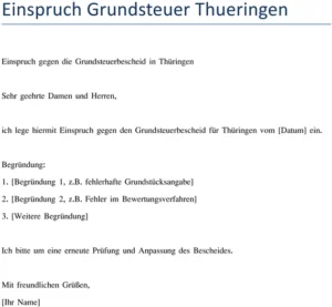 einspruch-gegen-grundsteuerbescheid-thueringen
