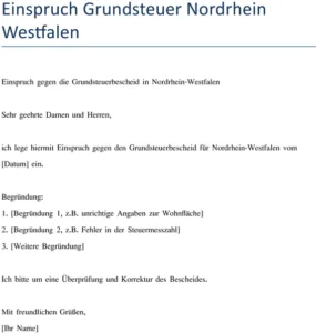 einspruch-grundsteuer-nordrhein-westfalen