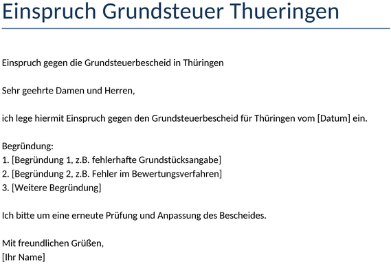 einspruch-grundsteuer-thueringen