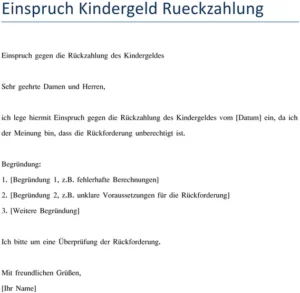 einspruch-kindergeld-rueckzahlung-vorlage-erstelle-ihren-einspruch