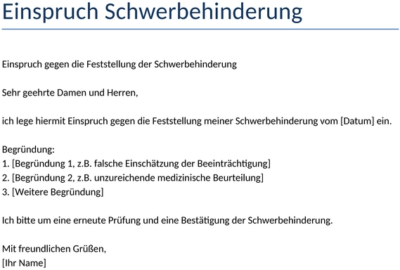 einspruch-schwerbehinderung