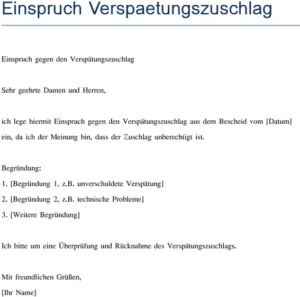 einspruch-verspaetungszuschlag-vorlage