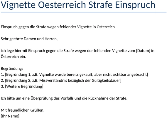einspruch-vignette-strafe-oesterreich