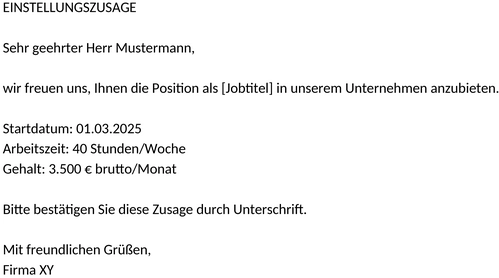 einstellungszusage-bewerbung-details
