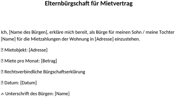 elternbuergschaft-miete