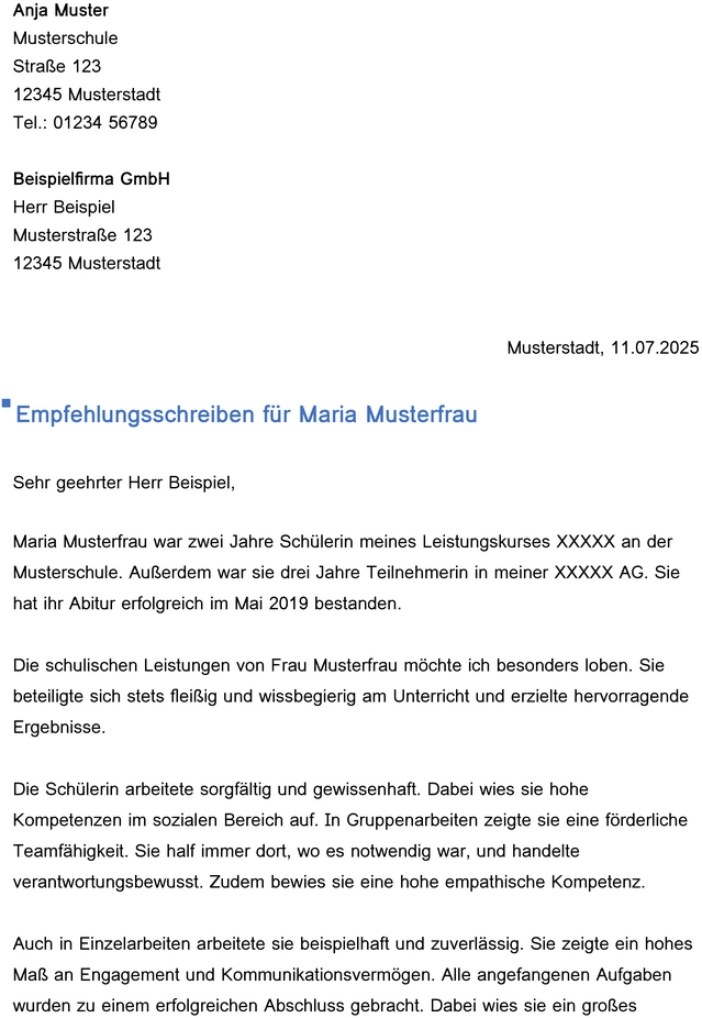 empfehlungsschreiben-fuer-schueler-und-studenten