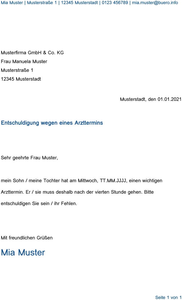 entschuldigung-arzttermin-bei-schule