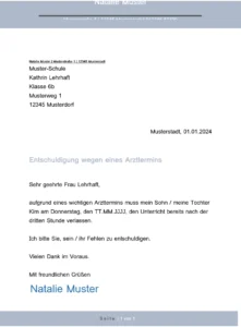 entschuldigung-arzttermin-kind-schule-gesundheit
