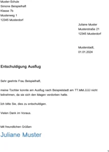 entschuldigung-ausflug-schule-vorlage