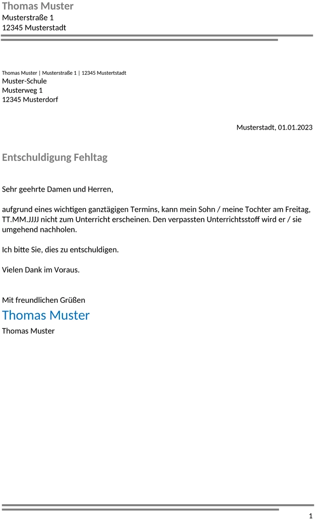 entschuldigung-fehltag-schule-muster