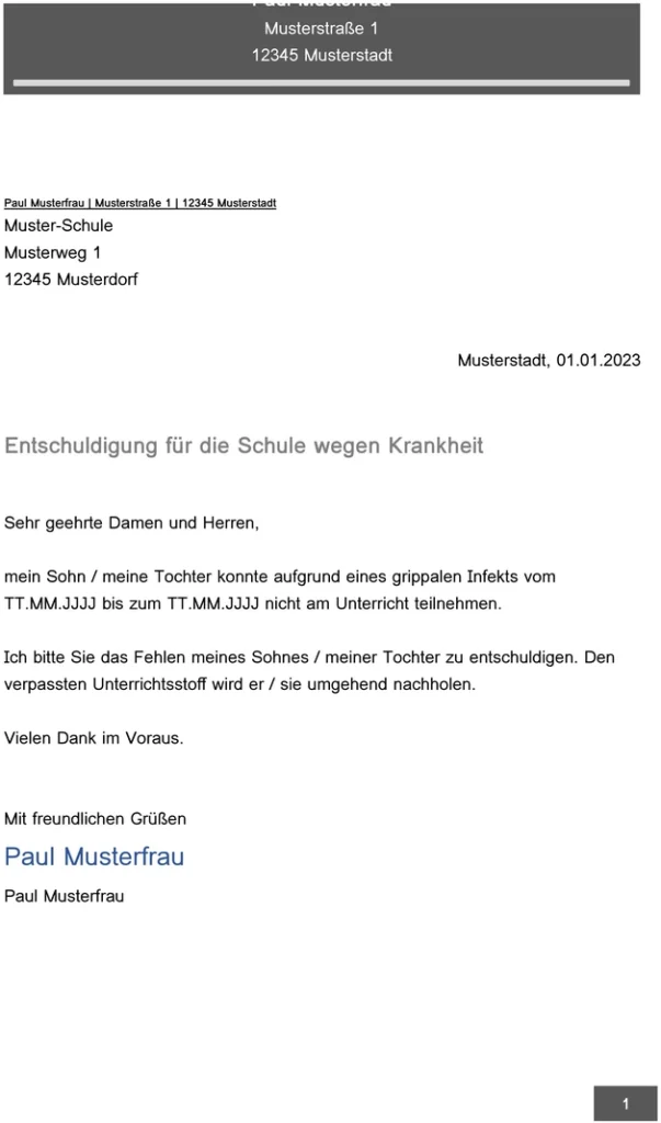 entschuldigung-fuer-die-schule-wegen-krankheit