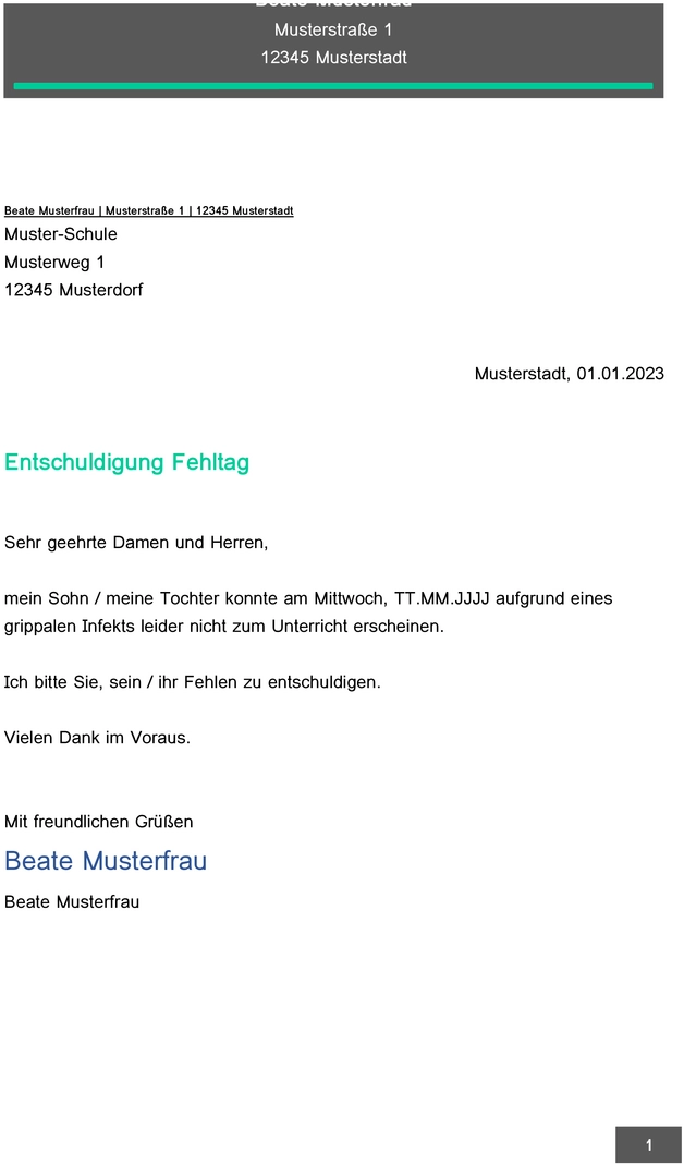 entschuldigung-fuer-einen-fehltag-in-der-schule