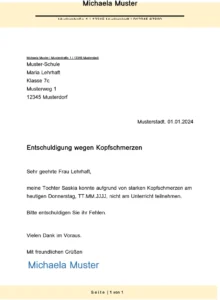 entschuldigung-fuer-schule-kopfschmerzen