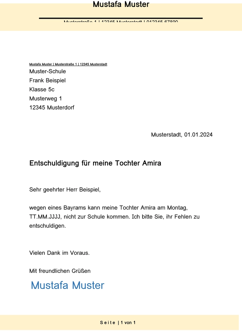 entschuldigung-fuer-tochter-am-montag-wegen-bayram