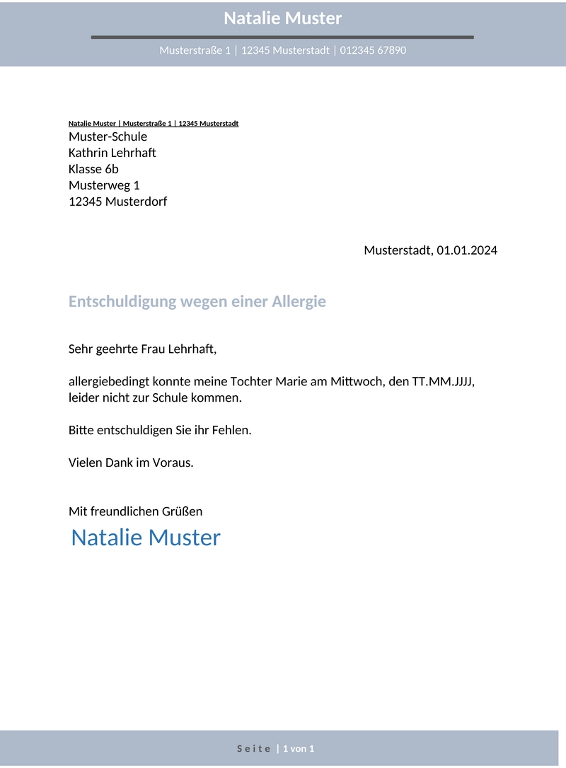 entschuldigung-schule-allergie