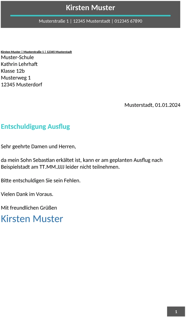 entschuldigung-schule-ausflug