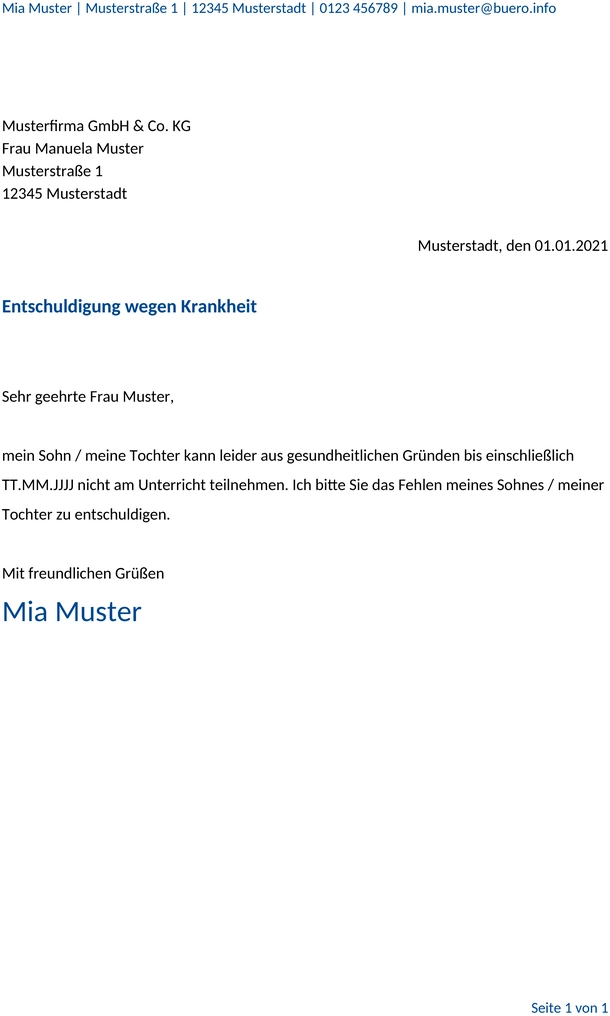 entschuldigung-schule-krankheit