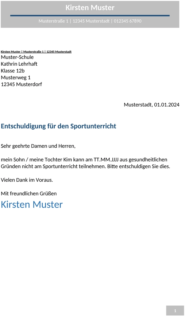 entschuldigung-schule-sportunterricht