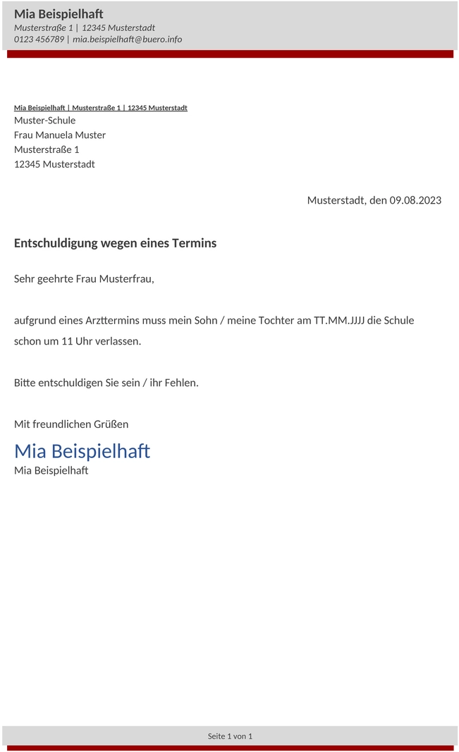 entschuldigung-schule-termin-muster